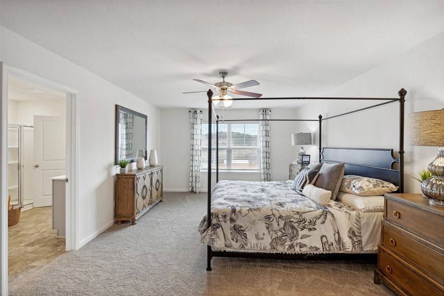 Representative furnished interior of a home built from the Hayden by D.R. Horton in Hillcrest Landing, McDonald (Image 14).