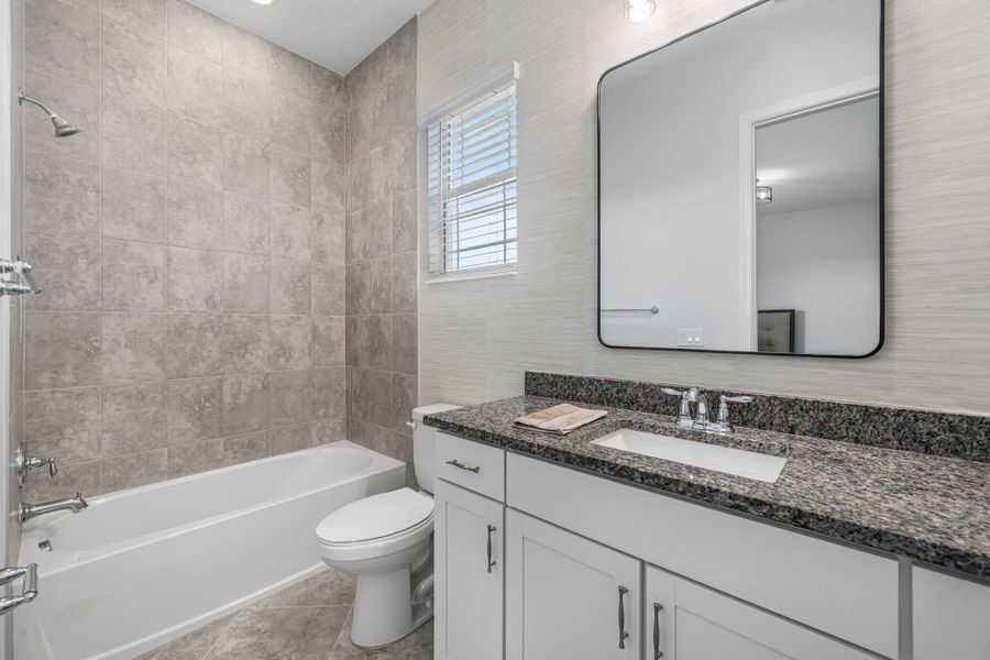 Furnished interior view inside a new home in , The Acreage (Image 16). Furnished interior view inside a new home in , The Acreage (Image 16).