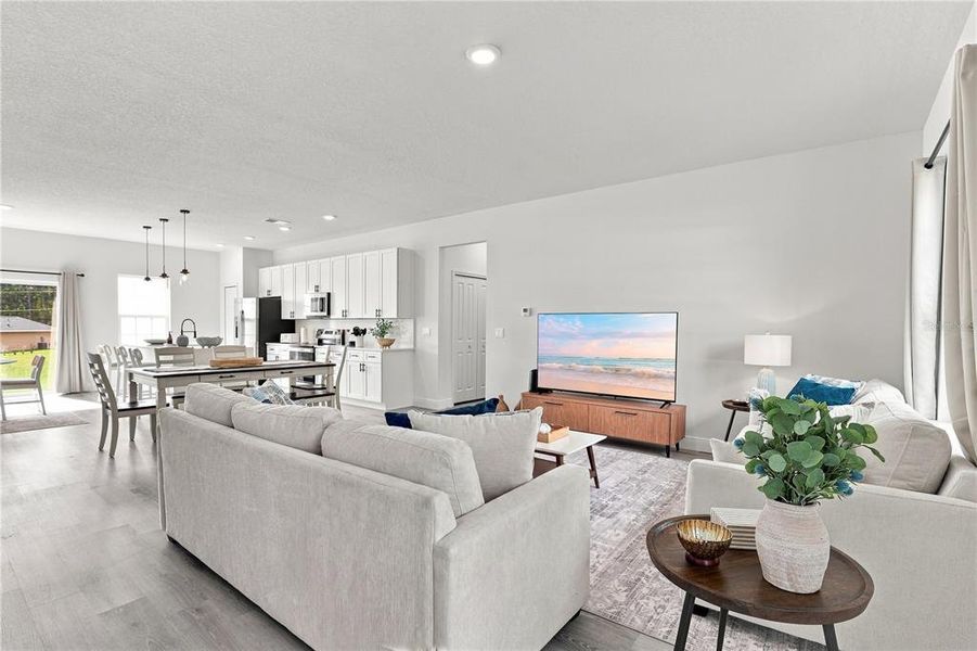 Furnished interior view inside a new home in , Ocala (Image 31).