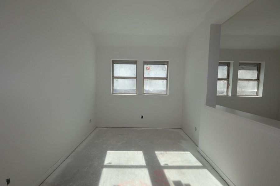 In-progress construction of a new home in Meridiana 45' Homesites, Manvel, TX (Image 3).