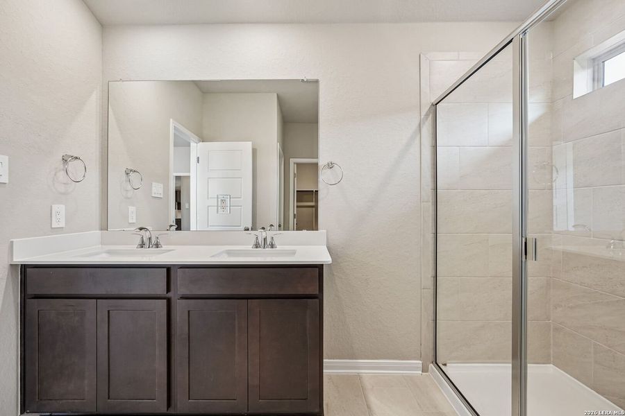 Furnished interior view inside a new home in Remington Ranch, San Antonio (Image 12).