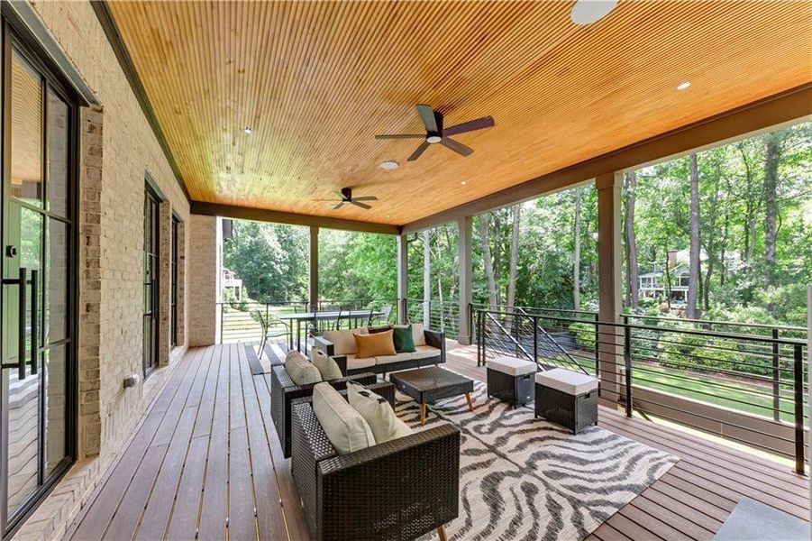 Furnished interior view inside a new home in , Marietta (Image 34).