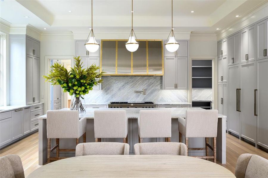 Furnished interior view inside a new home in , Highland Park (Image 11).
