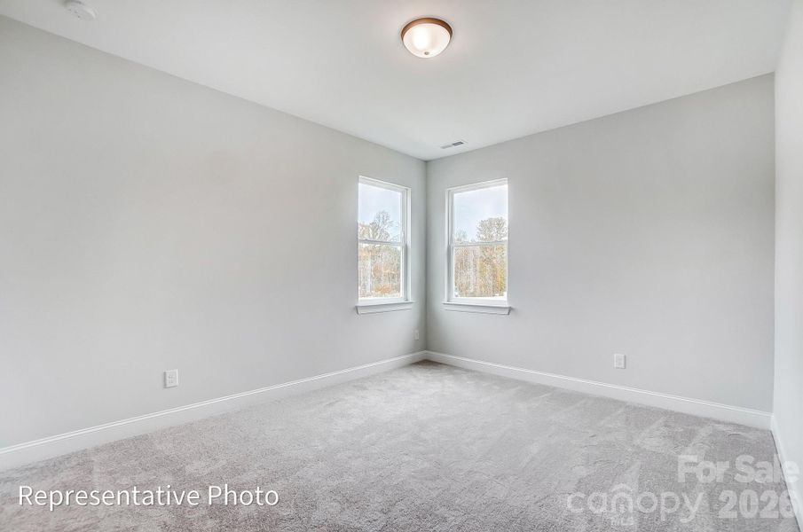 Spacious, unfurnished interior of a new home in Rone Creek, Waxhaw (Image 20). Spacious, unfurnished interior of a new home in Rone Creek, Waxhaw (Image 20).
