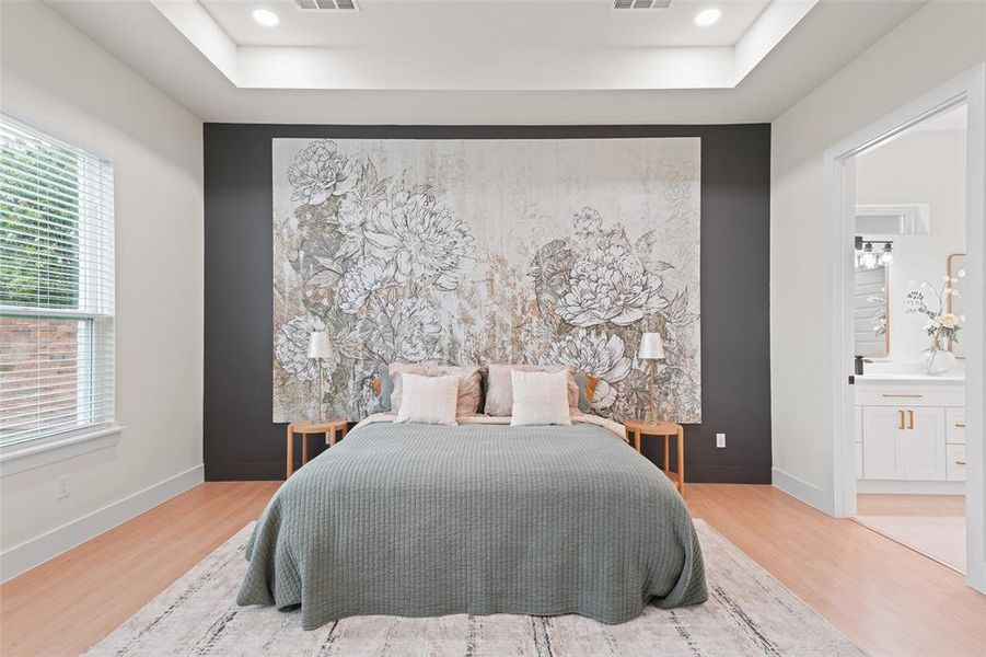 Furnished interior view inside a new home in , Forney (Image 17).