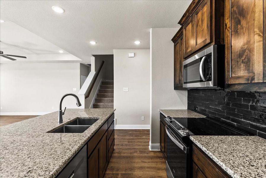 Furnished interior view inside a new home in Honeysuckle Ranch, Springtown (Image 6).
