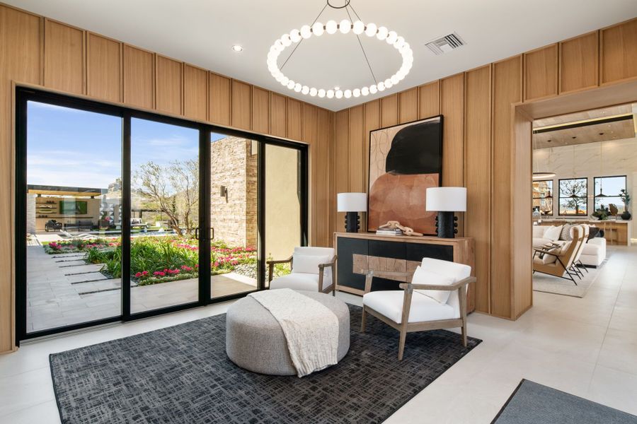Representative furnished interior of a home built from the Cheval by Camelot Homes in Shadow Ridge, Scottsdale (Image 68).
