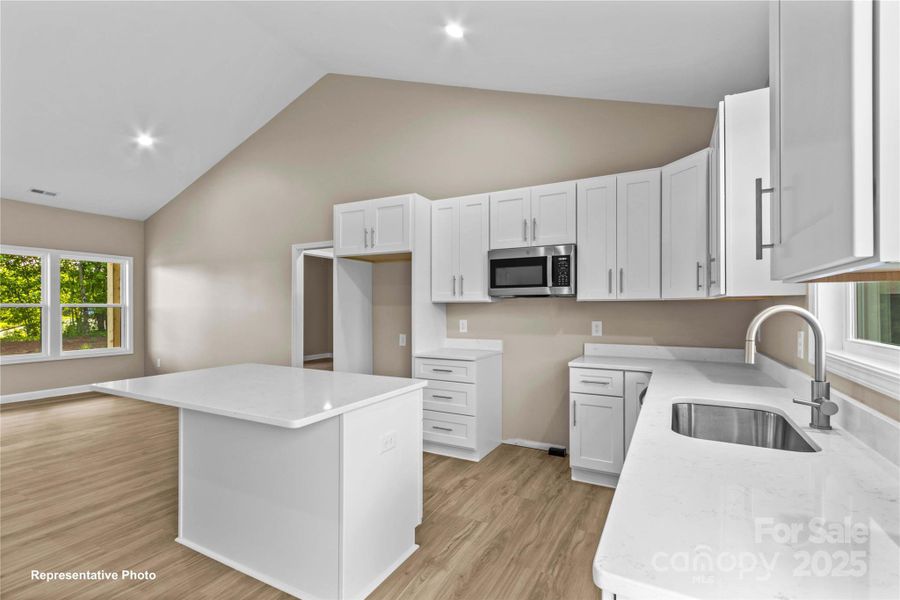 Furnished interior view inside a new home in , Olin (Image 8). Furnished interior view inside a new home in , Olin (Image 8).