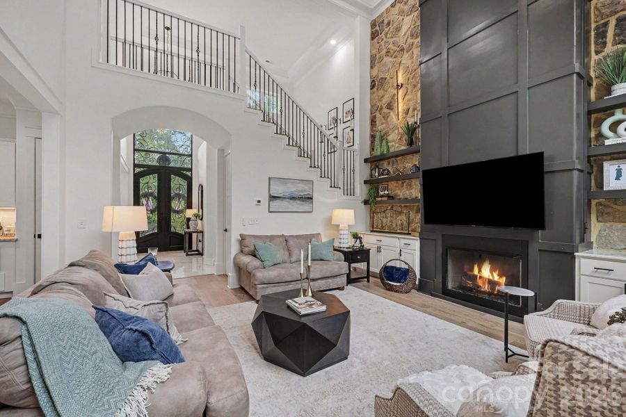 Furnished interior view inside a new home in , Salisbury (Image 11).