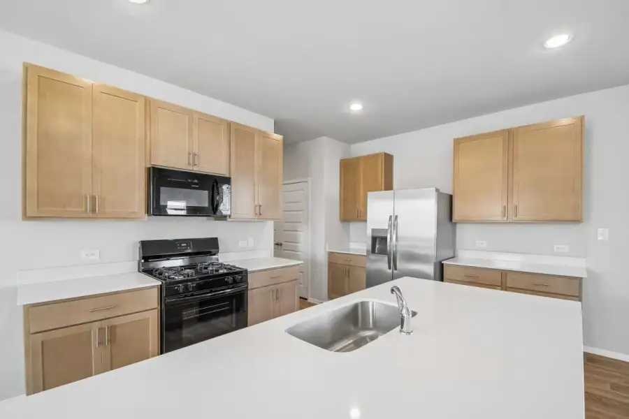 Furnished interior view inside a new home in Harvest Ridge, Elgin (Image 7).