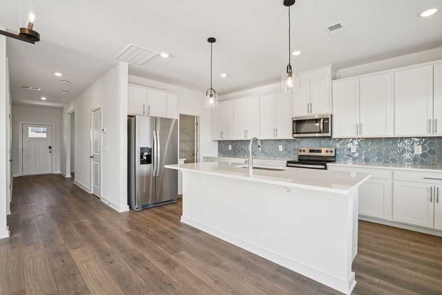 Furnished interior view inside a new home in River Ridge, Clarksville (Image 4).