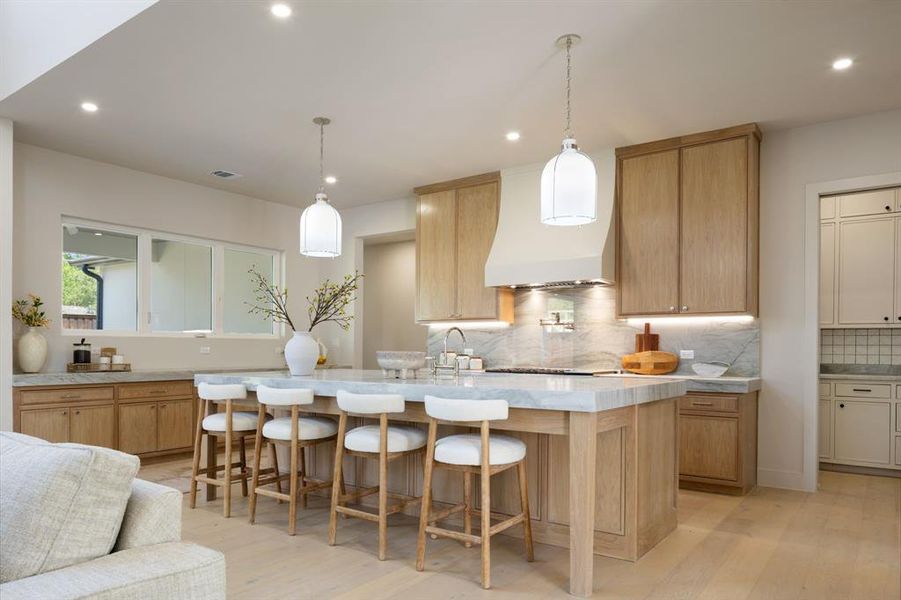 Furnished interior view inside a new home in , Dallas (Image 13).