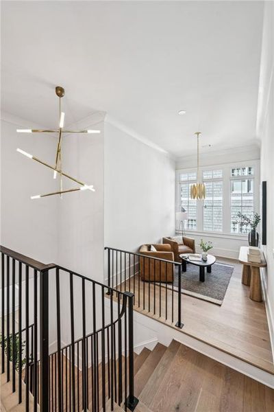 Furnished interior view inside a new home in , Atlanta (Image 19). Furnished interior view inside a new home in , Atlanta (Image 19).