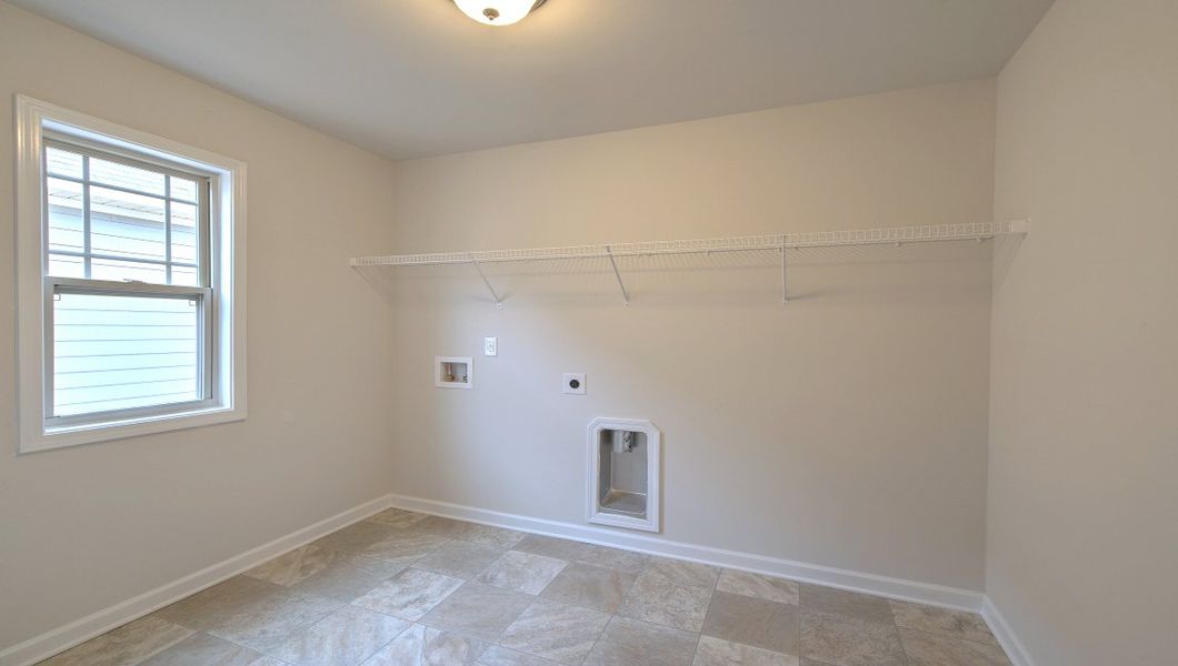 Spacious, unfurnished interior of a new home in Reserve at Tap Root Farms, Fletcher (Image 42).