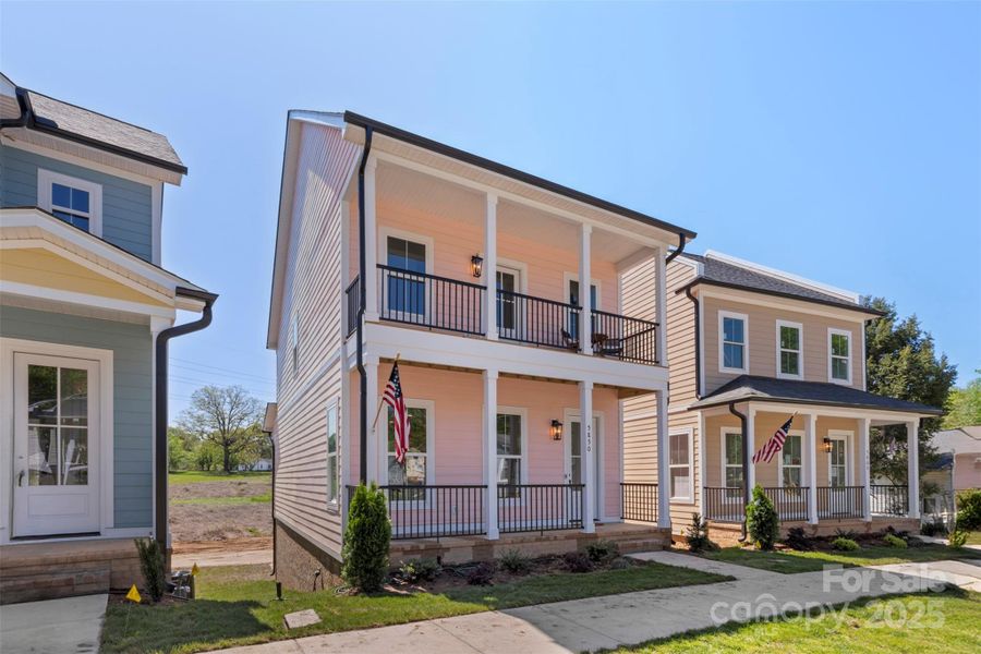 Front exterior of a new home in , Kannapolis, NC, highlighting curb appeal (Image 25).