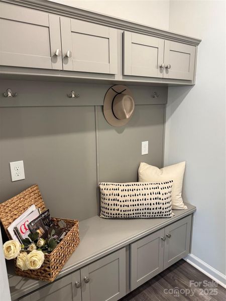 Cannalily Bench & Cubby Cabinet - REPRESENTATIVE PHOTO ONLY