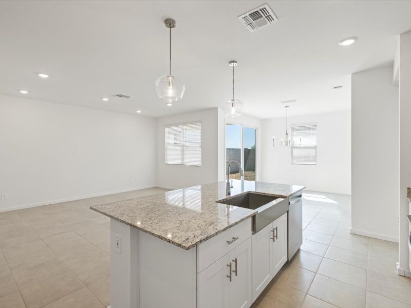 Furnished interior view inside a new home in Allure Vista Estate Series, Buckeye (Image 3).