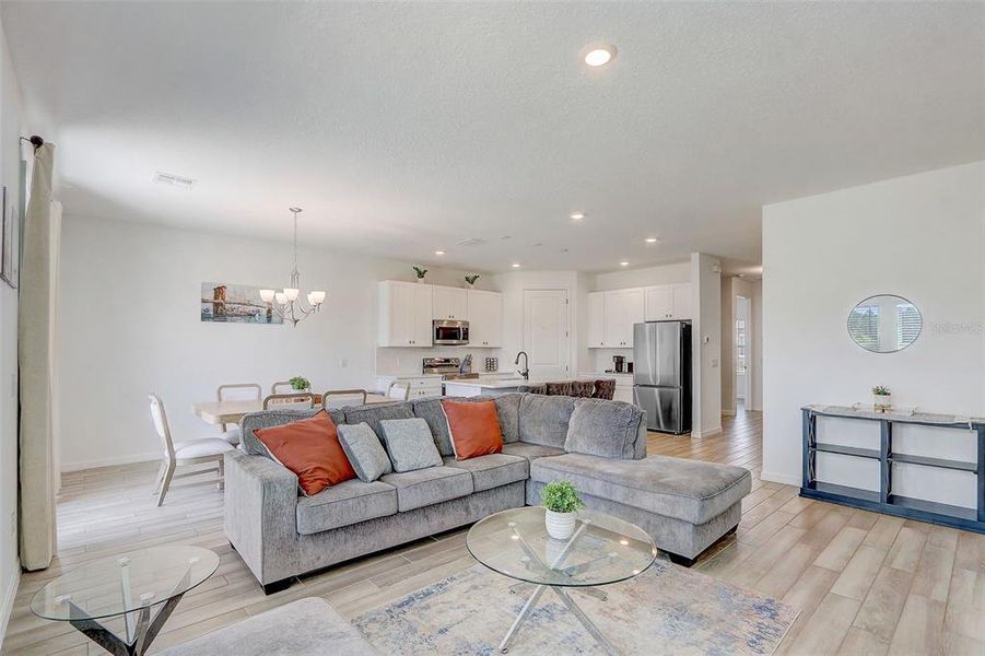 Furnished interior view inside a new home in Glen at West Haven, Davenport (Image 14).