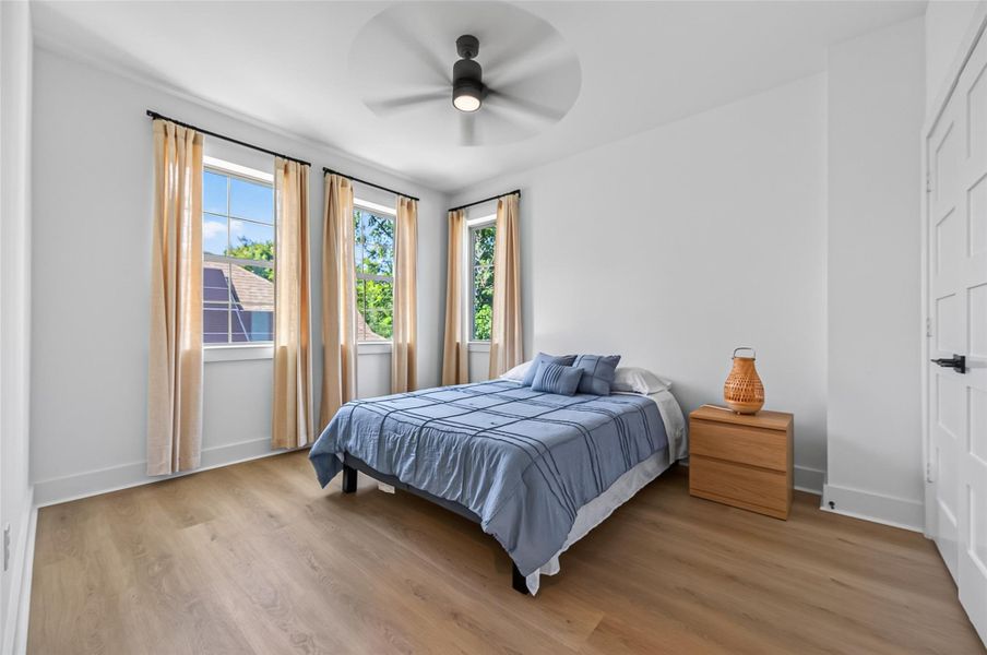 Furnished interior view inside a new home in , Conroe (Image 42).