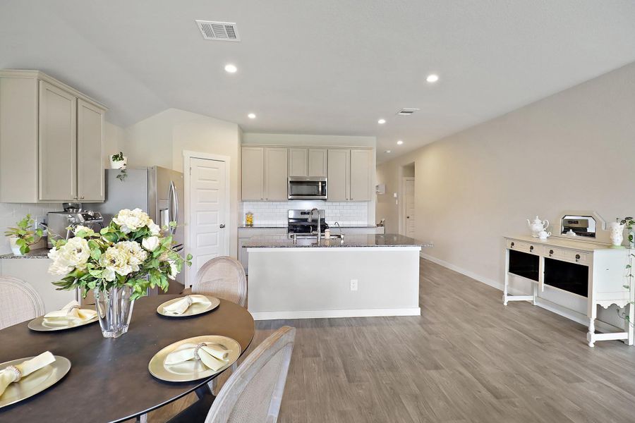 Furnished interior view inside a new home in , Anahuac (Image 6). Furnished interior view inside a new home in , Anahuac (Image 6).