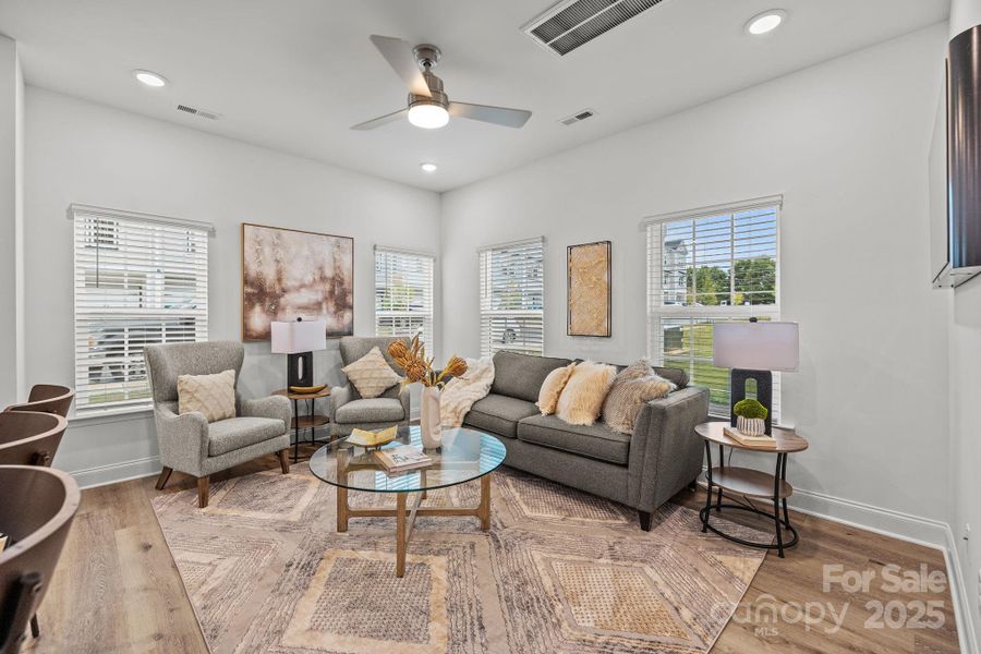 Furnished interior view inside a new home in Sycamore Trail, Matthews (Image 27).