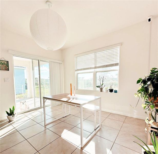 Furnished interior view inside a new home in Harmony at Lake Eloise, Winter Haven (Image 7). Furnished interior view inside a new home in Harmony at Lake Eloise, Winter Haven (Image 7).