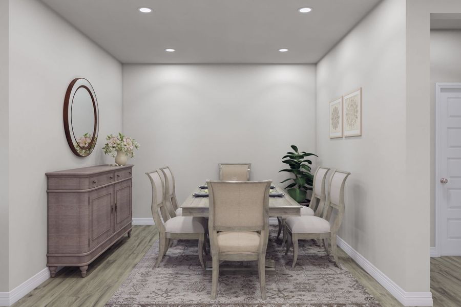 Furnished interior view inside a new home in Mason Woods, Cypress (Image 6). Furnished interior view inside a new home in Mason Woods, Cypress (Image 6).