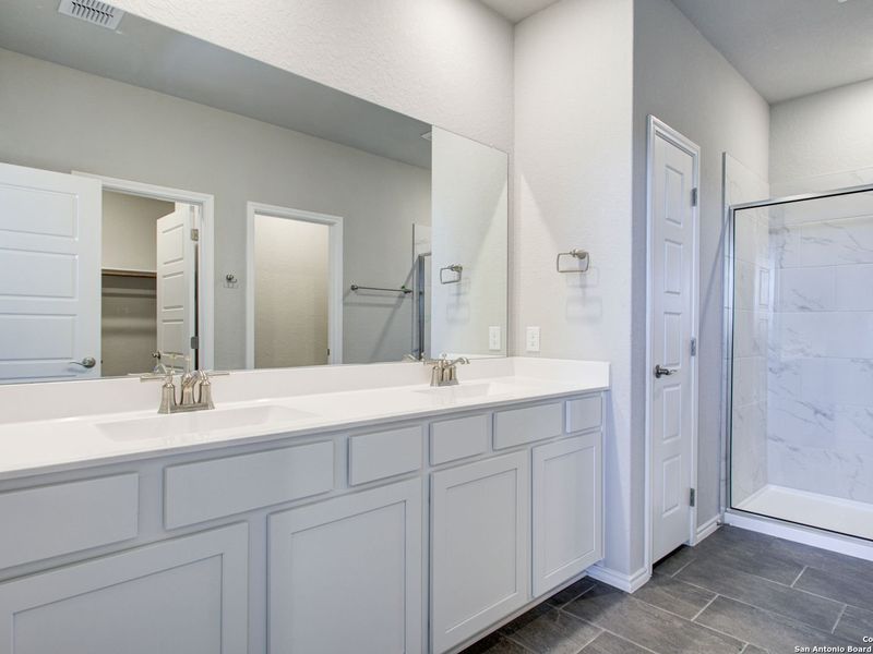 Furnished interior view inside a new home in Comanche Ridge, San Antonio (Image 11).