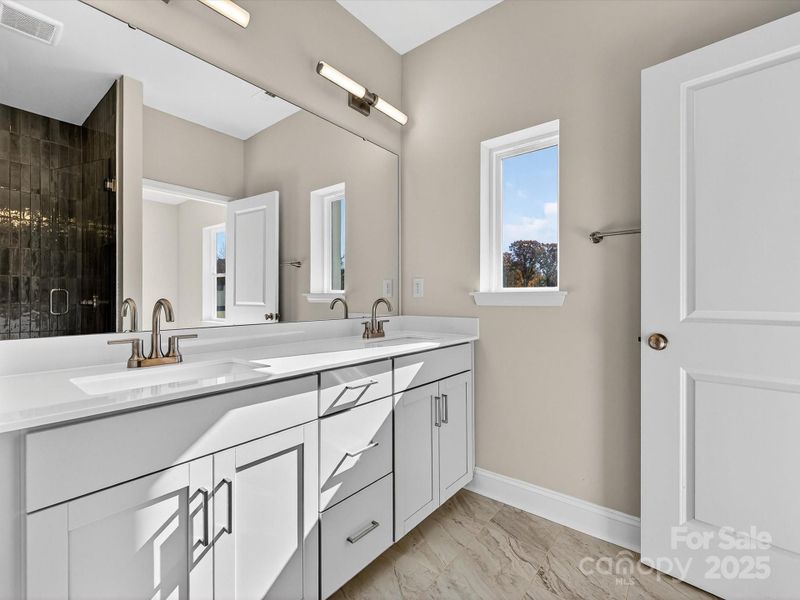 Furnished interior view inside a new home in Whitley Preserve – Park Collection, Mint Hill (Image 8).