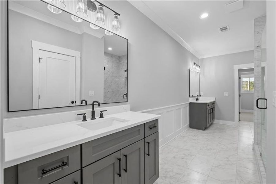 Furnished interior view inside a new home in , Ball Ground (Image 8).