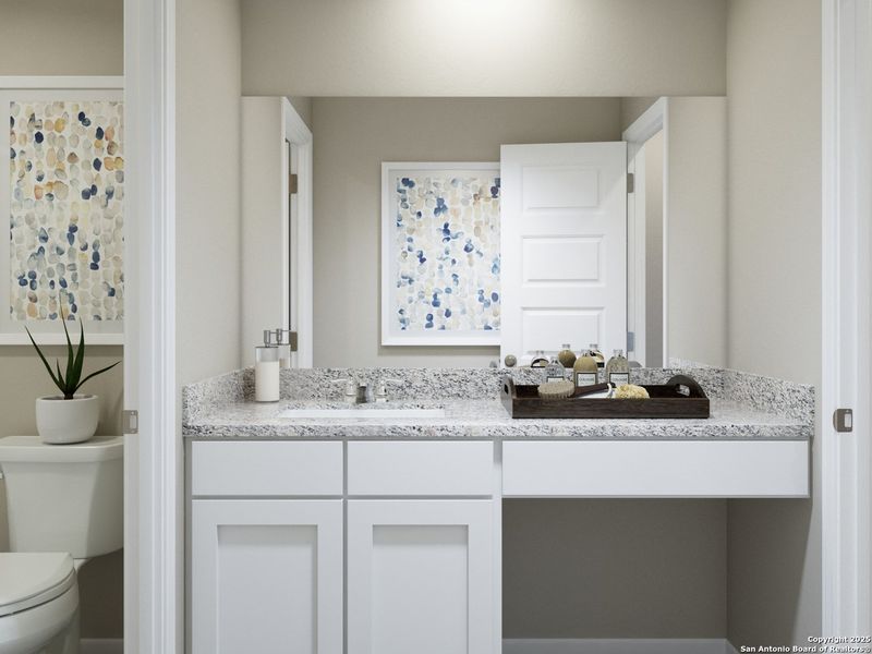 Furnished interior view inside a new home in Abbott Place, St. Hedwig (Image 4). Furnished interior view inside a new home in Abbott Place, St. Hedwig (Image 4).