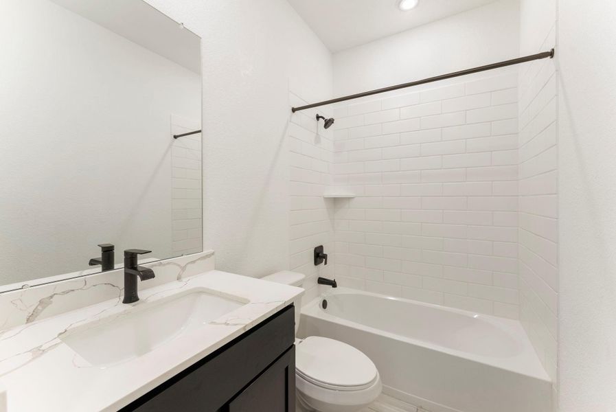 Furnished interior view inside a new home in Chapel Lakes, Montgomery (Image 6).