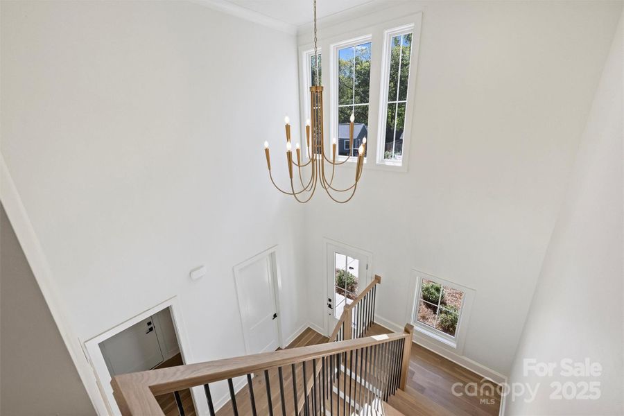 Furnished interior view inside a new home in , Charlotte (Image 16).