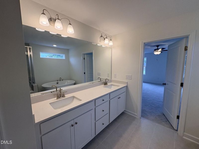 Furnished interior view inside a new home in Woodland Crossing, Zebulon (Image 8).