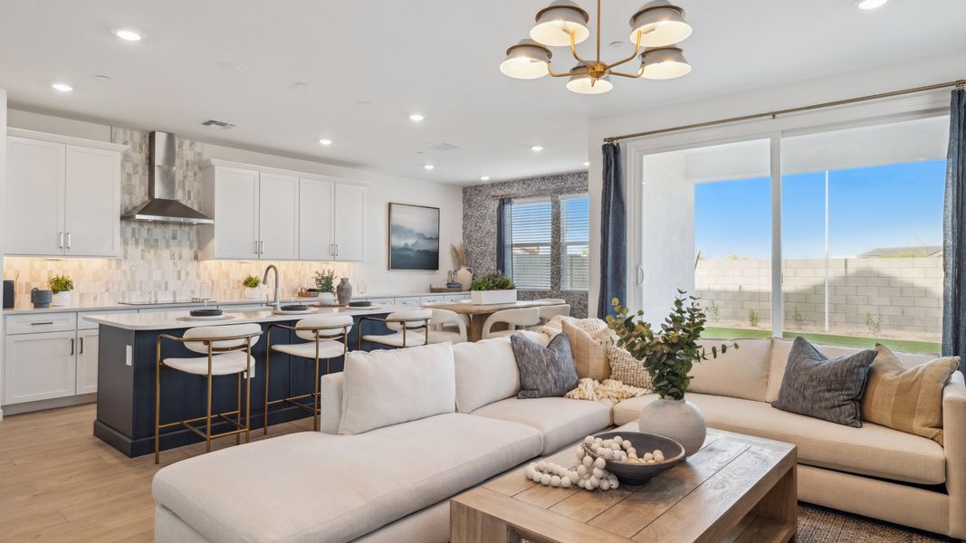 Furnished interior view inside a new home in Avance, Phoenix (Image 11). Furnished interior view inside a new home in Avance, Phoenix (Image 11).