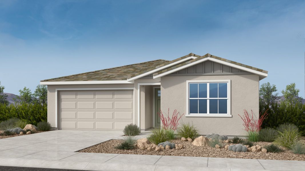 Representative exterior photo of a completed home built from the Fairway by Taylor Morrison in Artisan at Asante Vista Collection, Surprise, AZ (Image 11).