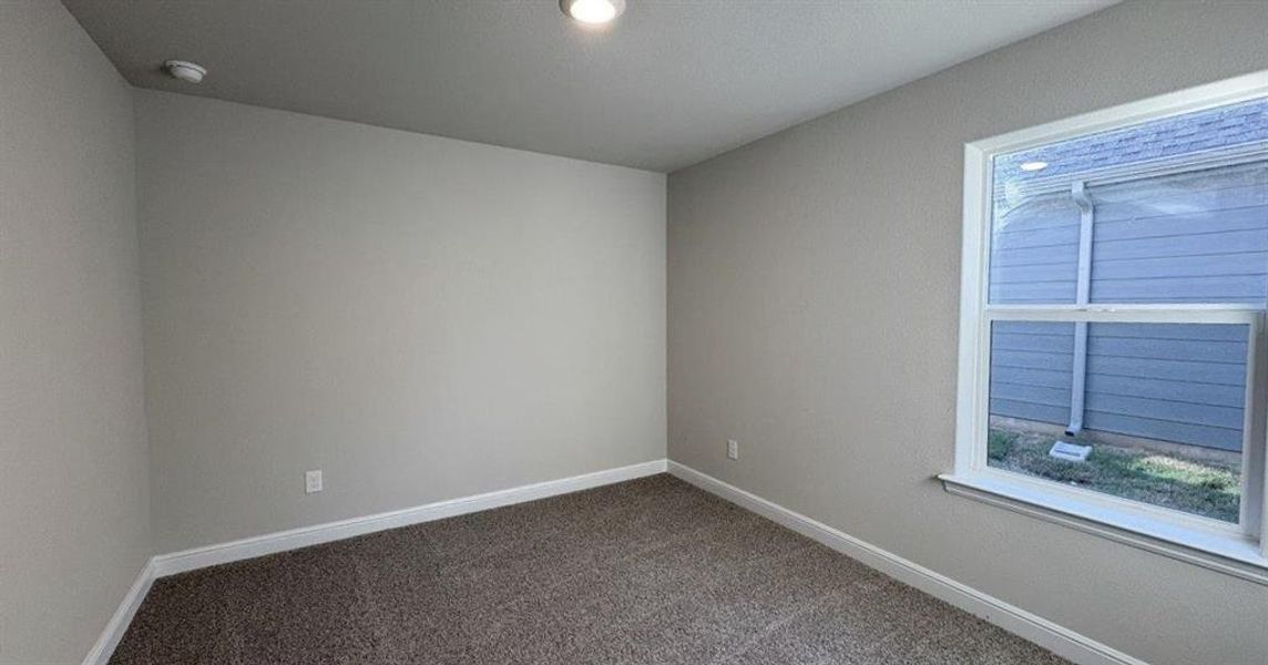 Spacious, unfurnished interior of a new home in Sandstone Estates, Granbury (Image 16). Spacious, unfurnished interior of a new home in Sandstone Estates, Granbury (Image 16).