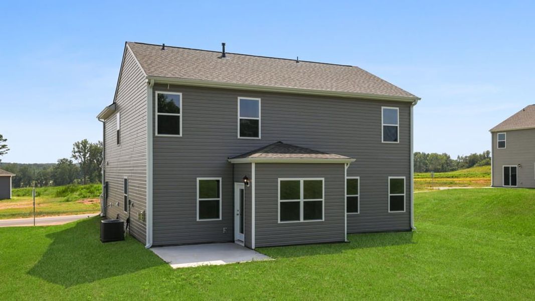 Exterior details and patio area of a home in Benjamin's Grove, Woodruff (Image 24). Exterior details and patio area of a home in Benjamin's Grove, Woodruff (Image 24).