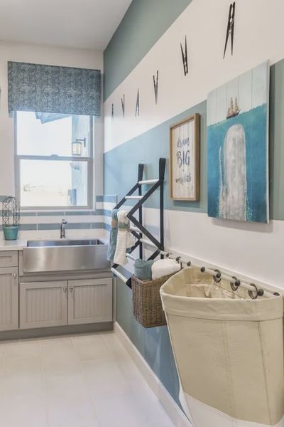 Furnished interior view inside a new home in Bellero Estates, Queen Creek (Image 6).