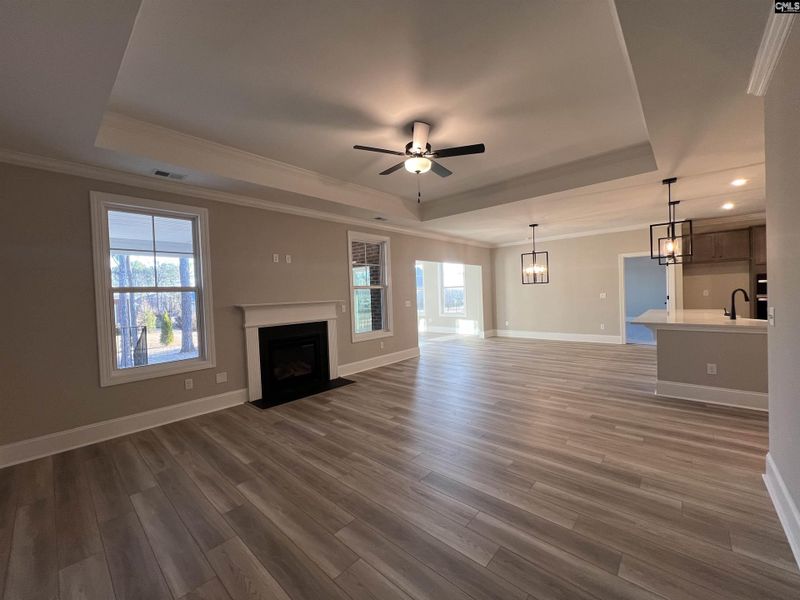 Spacious, unfurnished interior of a new home in The Cove, Sumter (Image 25).