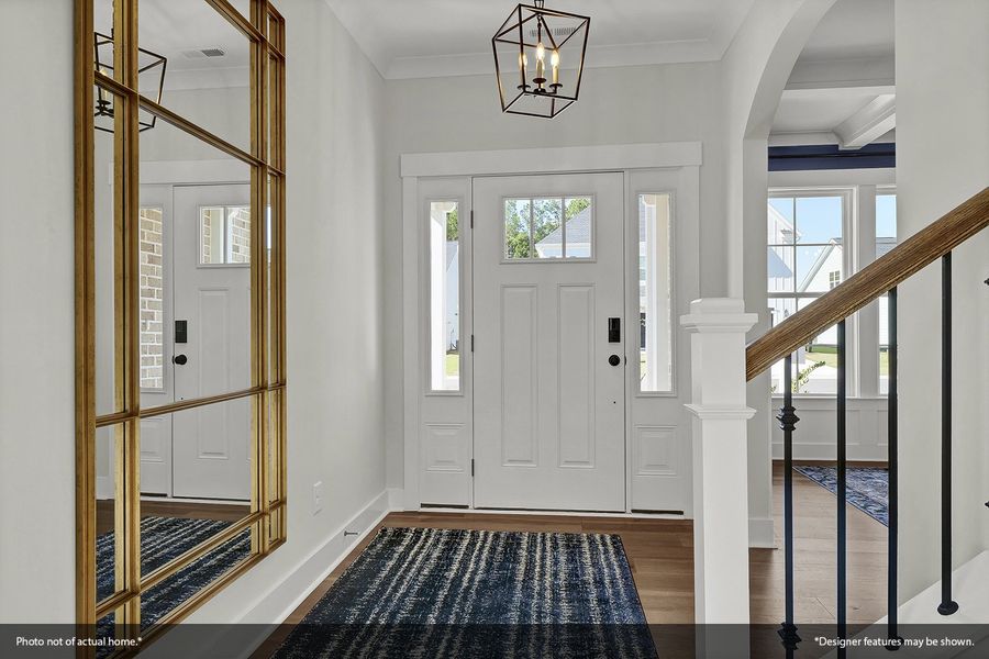 Spacious, unfurnished interior of a new home in Brayden, Advance (Image 12). Spacious, unfurnished interior of a new home in Brayden, Advance (Image 12).