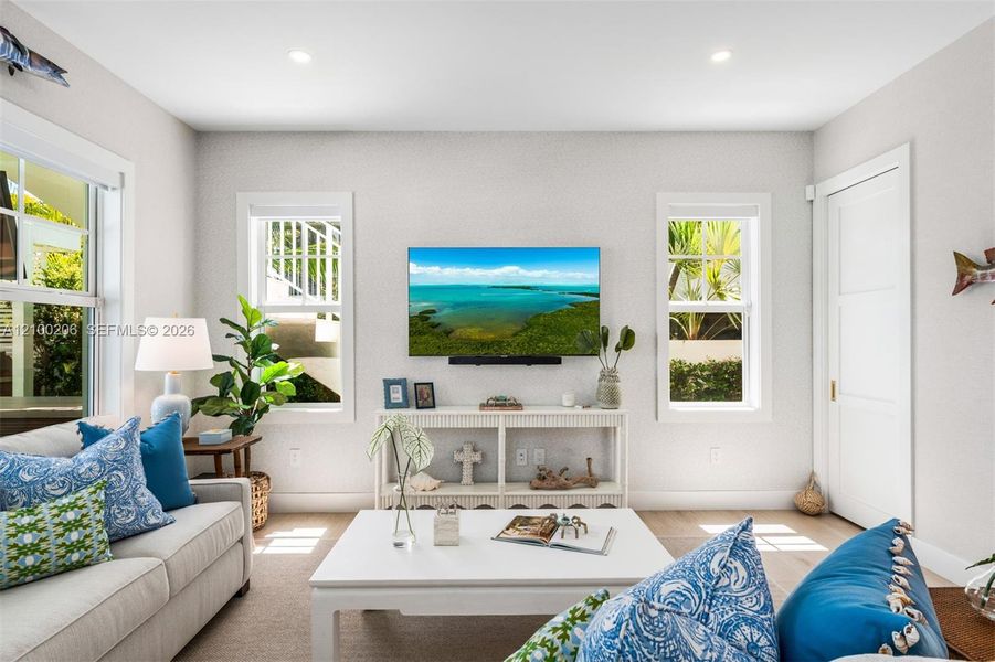 Furnished interior view inside a new home in , Tavernier (Image 5).