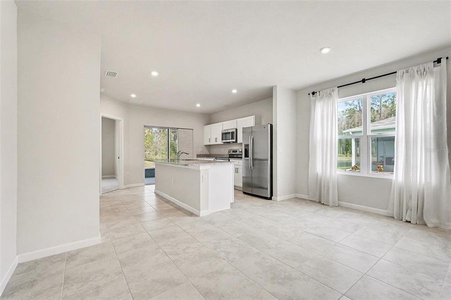 Furnished interior view inside a new home in , New Port Richey (Image 6).