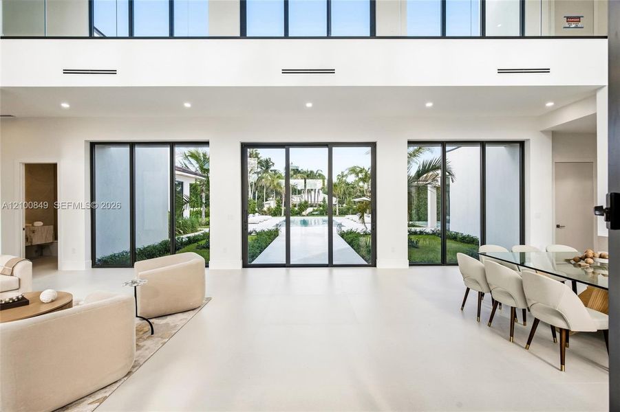 Furnished interior view inside a new home in , Palmetto Bay (Image 8).
