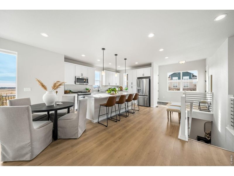 Furnished interior view inside a new home in , Fort Collins (Image 14).