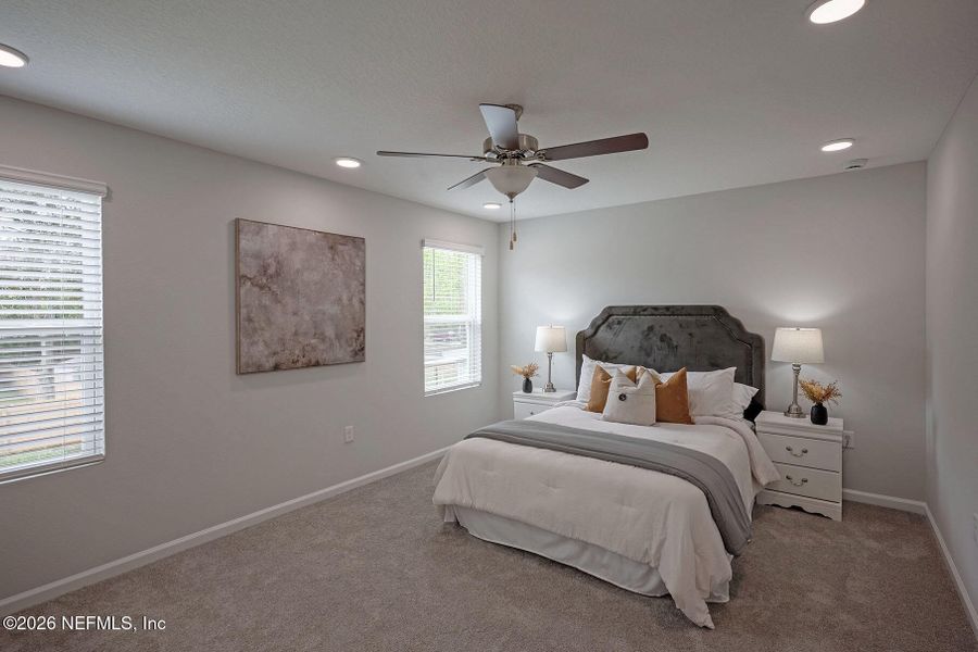 Furnished interior view inside a new home in , Jacksonville (Image 6).