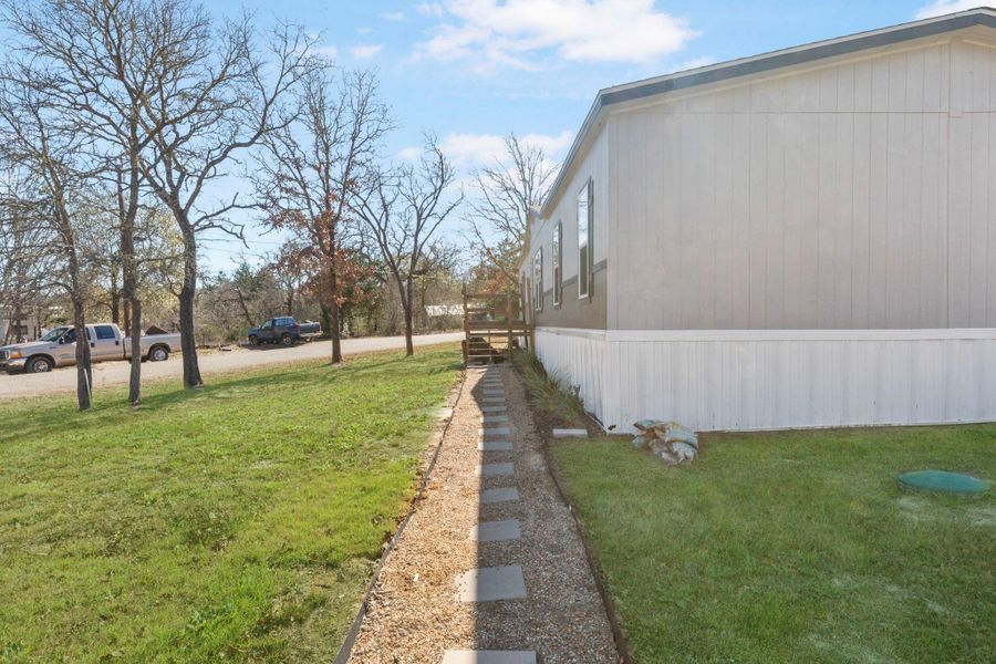 Exterior details and patio area of a home in , Somerville (Image 4).