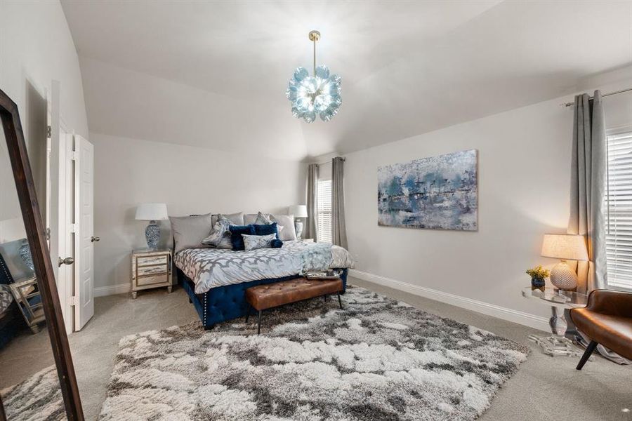 Furnished interior view inside a new home in Timberbrook, Justin (Image 5).
