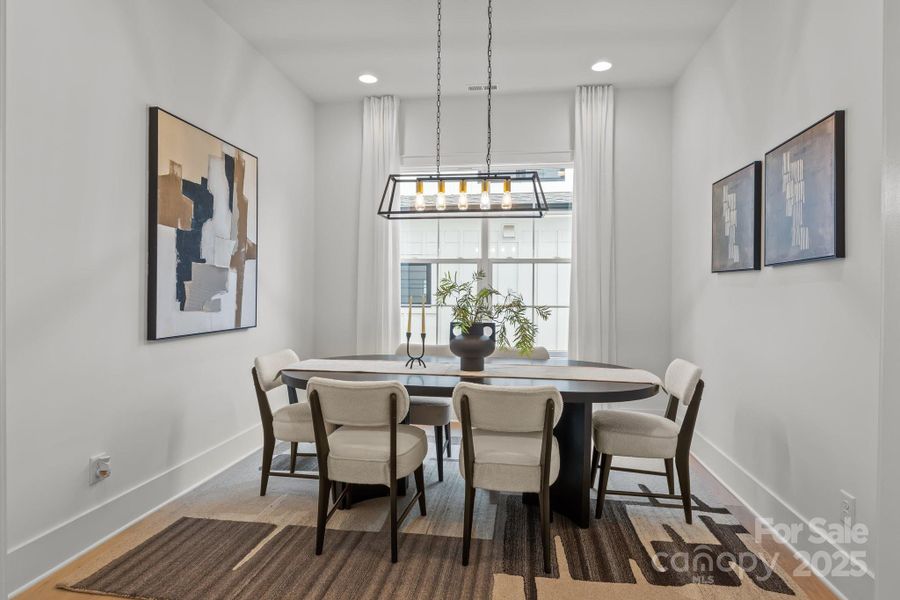 Furnished interior view inside a new home in , Charlotte (Image 6).