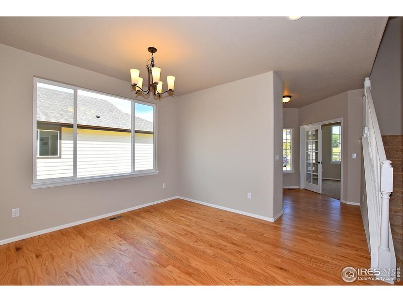 Spacious, unfurnished interior of a new home in Union Colony West, Greeley (Image 19).
